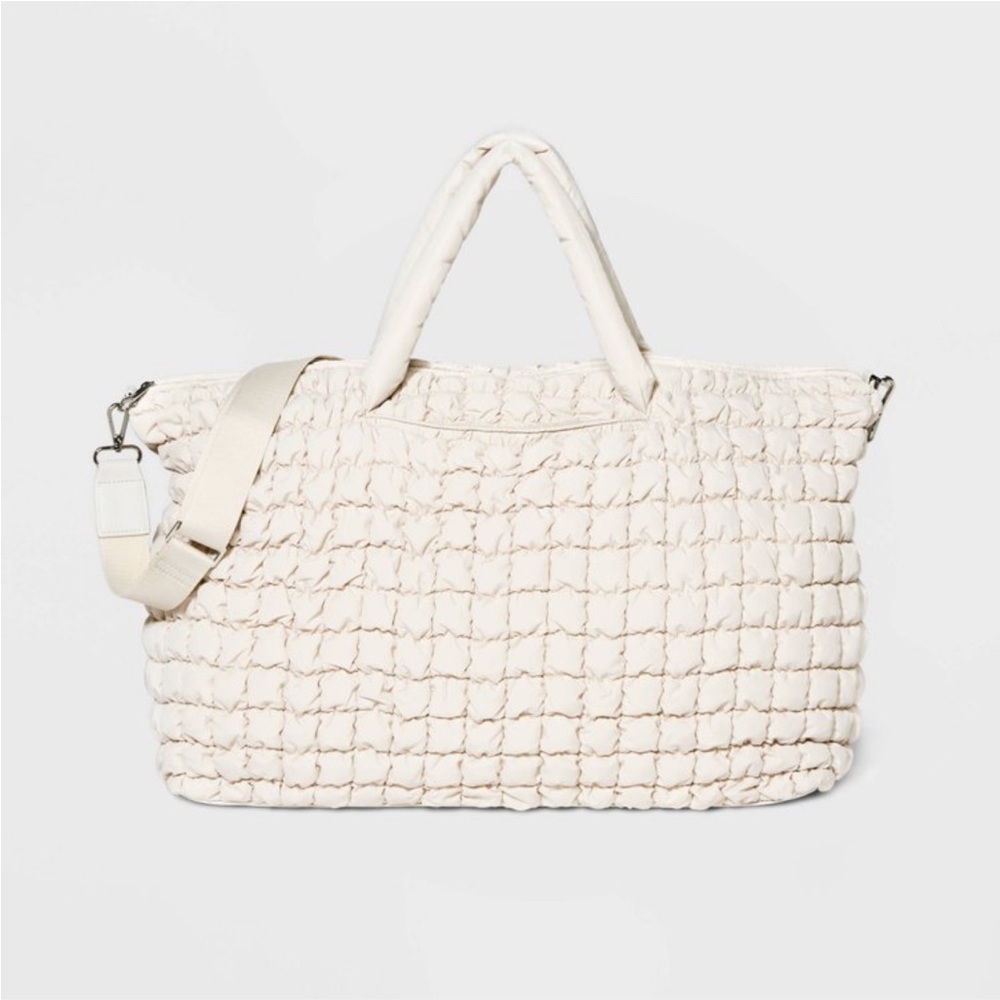 Quilted Soft Weekender Bag